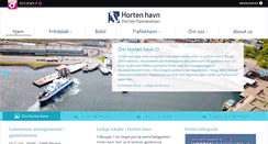 Desktop Screenshot of hortenhavn.no